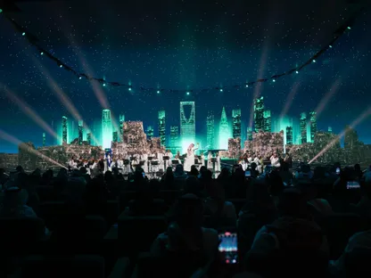 جانب من افتتاح استوديوهات "جاكس" في منطقة الدرعية، الرياض، السعودية، 4 نووفمبر 2025 - x/hamedfayez