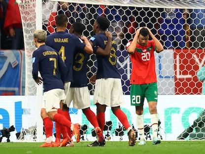 كأس العالم.. فرنسا تواجه الأرجنتين في النهائي بعد تجاوز المغرب