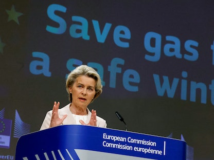 رئيسة المفوضية الأوروبية أورسولا فون دير لايين. - REUTERS