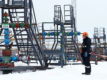 حقل ياركتا النفطي المملوك لشركة "إيركوتسك" في روسيا- 10 مارس 2019 - REUTERS