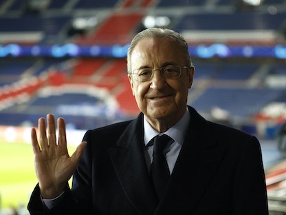 فلورنتينو بيريز رئيس ريال مدريد الإسباني - REUTERS
