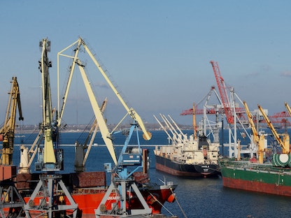 ميناء أوديسا الأوكراني المطل على البحر الأسود - 4 نوفمبر 2016 - REUTERS