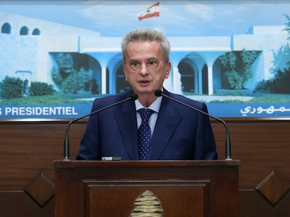 حاكم مصرف لبنان المركزي رياض سلامة - AFP