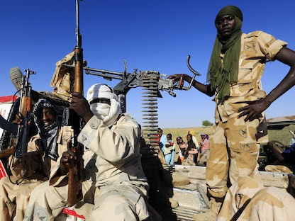 أفراد من الحركات المسلحة في دارفور  - REUTERS