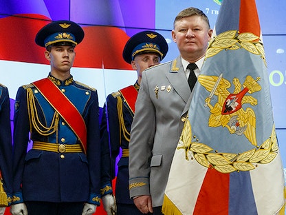 الجنرال أندرية سيرديوكوف لدى توليه قيادة القوات الروسية المحمولة جواً في 2016 -  - وزارة الدفاع الروسية 