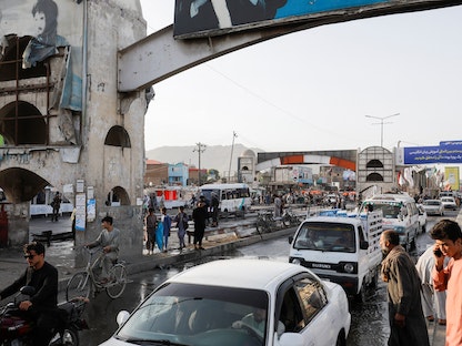صورة لموقع انفجار سابق في كابول بأفغانستان- 6 أغسطس 2022 - REUTERS