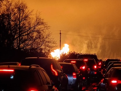 انفجار في خط أنابيب غاز يربط دول البلطيق ببولندا