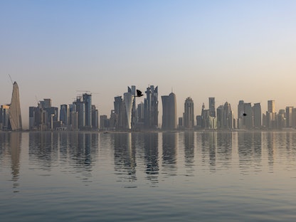 منظر عام للعاصمة القطرية الدوحة - Bloomberg