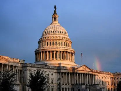 مبنى الكابيتول بعد أسابيع من الإغلاق الحكومي الأميركي المستمر. الولايات المتحدة. 18 أكتوبر 2025 - reuters