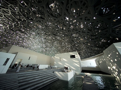 متحف اللوفر أبو ظبي - REUTERS