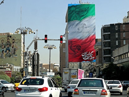 أحد شوارع العاصمة الإيرانية طهران - AFP