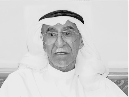 صورة نشرها المجلس الوطني للثقافة والفنون الكويتي مع نعي الكاتب الراحل فاضل خلف التيلجي. 31 يناير 2023 - instagram.com/@kw_nccal