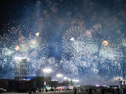 جانب من فعاليات حفل افتتاح موسم الرياض - 20 أكتوبر 2021 - واس