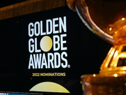 شعار جوائز "جولدن جلوب" - AFP