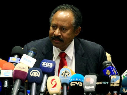 رئيس الوزراء السوداني عبد الله حمدوك - REUTERS