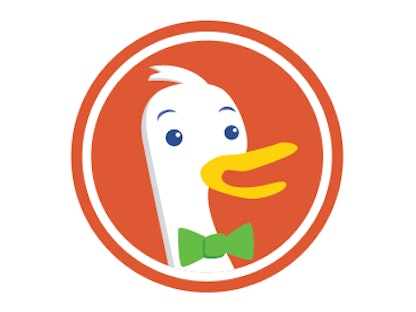 شعار محرك البحث DuckDuckGo - موقع الشركة