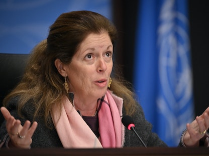مستشارة الأمين العام للأمم المتحدة بشأن ليبيا ستيفاني وليامز - AFP