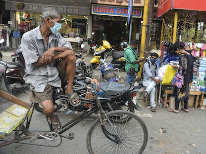 تجمعات في الهند في ظل ظهورالفيروس المتحور بطفرتين مزدوجة  - AFP