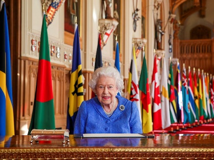 ملكة بريطانيا إليزابيث الثانية  - REUTERS