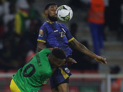 من مباراة إثيوبيا وكاب فيردي بكأس الأمم الإفريقية - AFP