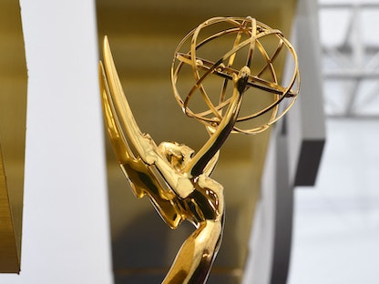  تمثال جائزة "إيمي" للدراما التلفزيونية، في حفل توزيع الجوائز الحادي والسبعين في مسرح مايكروسوفت بلوس أنجلوس، 22 سبتمبر 2019 - AFP