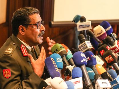 الناطق باسم الجيش الليبي اللواء أحمد المسماري - AFP
