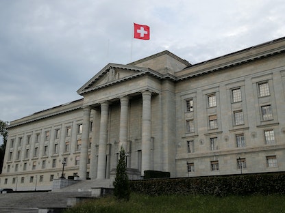 المحكمة الفيدرالية السويسرية في لوزان، سويسرا- 28 مايو 2018 - REUTERS