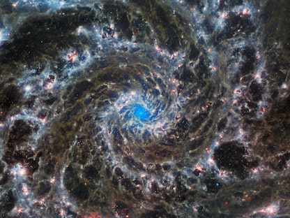 صورة التقطها تلسكوب "جيمس ويب" لمجرة فانتوم. 29 أغسطس 2022 - REUTERS