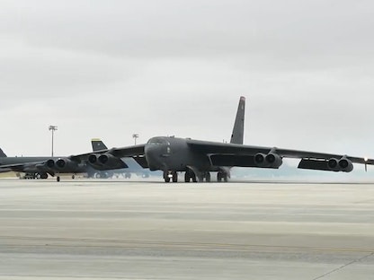 القيادة المركزية للقوات الأميركية تعلن نشر طائرات من طراز B-52H في الشرق الأوسط 