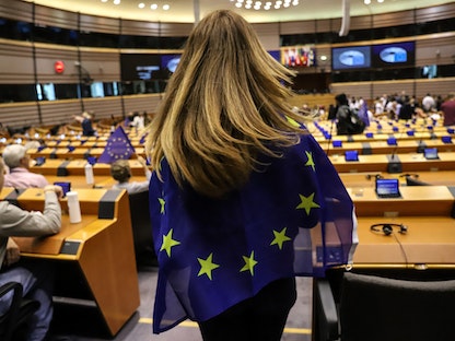 مقر البرلمان الأوروبي في بروكسل - 7 مايو 2022. - AFP