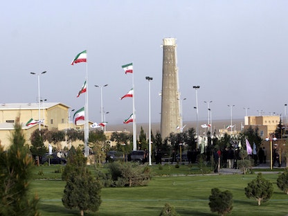 منشأة نطنز لتخصيب اليورانيوم على بعد 250 كيلومتراً جنوبي العاصمة الإيرانية طهران - 9 أبريل 2007 - ASSOCIATED PRESS