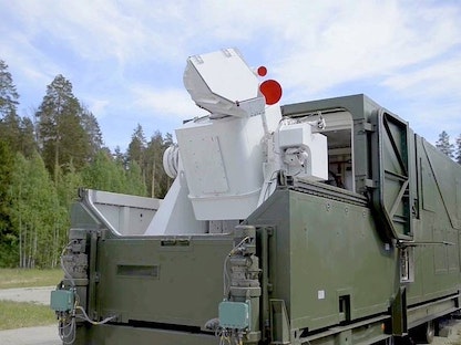 منظومة الليزر القتالي "بيريسفيت" الذي أنتجته روسيا في العام 2018 - TASS