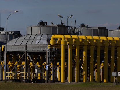 أنابيب تنقل الغاز الروسي إلى أوروبا - بولندا - 23 مايو 2022 - REUTERS
