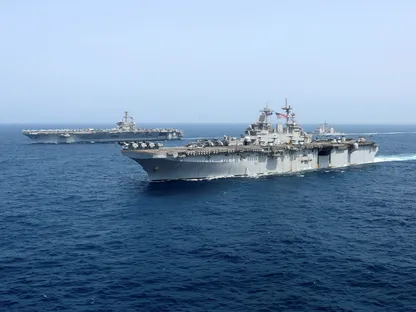 الجيش الأميركي يعلن إسقاط مسيرة إيرانية اقتربت من حاملة طائرات