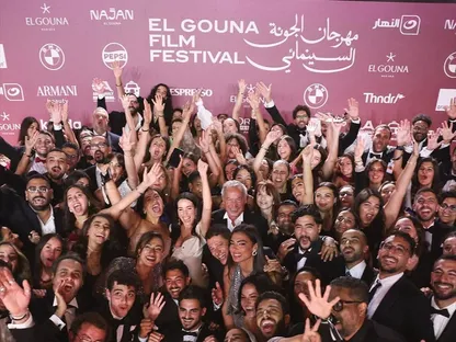 "خروج آمن" المصري يحصد النجمة الذهبية في مهرجان الجونة السينمائي
