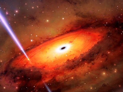 انفجار قوي لأشعة جاما (GRB) تم رصده من قبل مركز للرصد. 23 يونيو 2023 - REUTERS