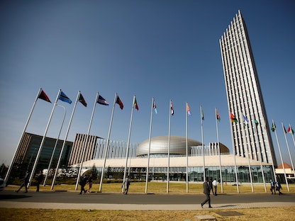 مقر الاتحاد الإفريقي في العاصمة الإثيوبية أديس أبابا - REUTERS