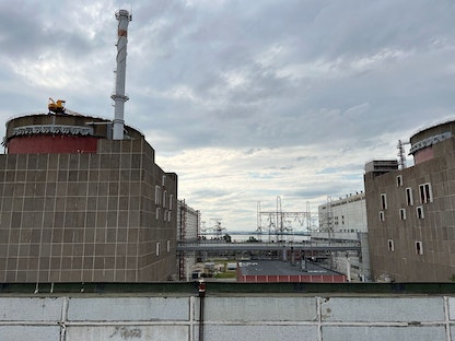 محطة زابوريجيا النووية جنوب شرقي أوكرانيا. 1 سبتمبر 2022 - AFP