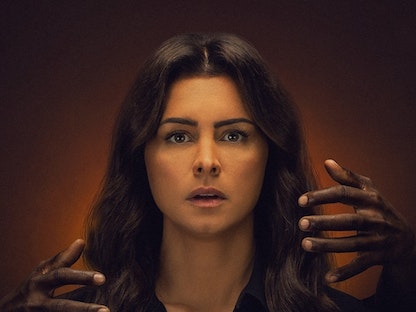 نور على الملصق الدعائي لمسلسل "جمال الحريم" - الصفحة الرسمية للمسلسل على فيسبوك
