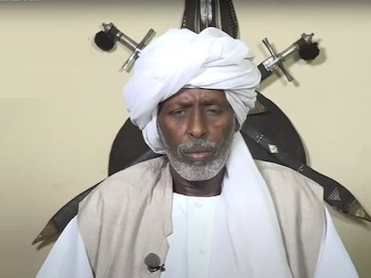 رئيس مجلس "البجا" محمد الأمين ترك خلال مقابلة مع "الشرق" - Asharq