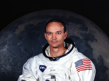 رائد الفضاء الأمريكي مايكل كولينز - REUTERS