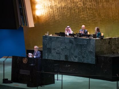 جانب من اليوم الثاني لمؤتمر حل الدولتين المقام في نيويورك. 29 يوليو 2025 - x/SPAregions