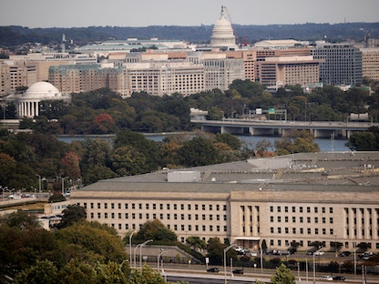 مبنى البنتاجون في العاصمة الأميركية واشنطن. 9 أكتوبر 2020 - REUTERS