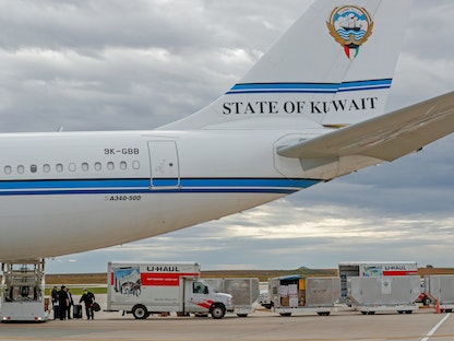 طائرة تابعة للخطوط الجوية الكويتية - REUTERS