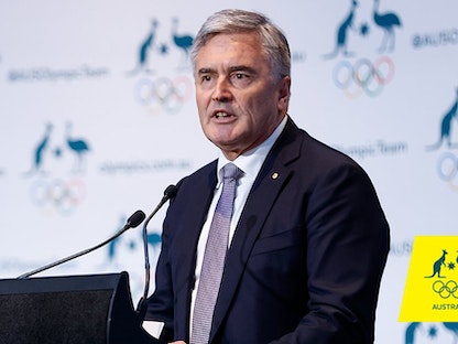 إيان تشسترمان رئيس اللجنة الأولمبية الأسترالية - TWITTER/@AUSOlympicTeam