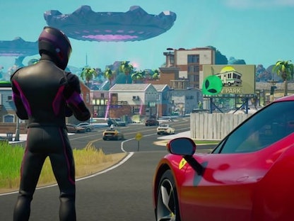 إطلاق سيارة فيراري 296 GTB داخل لعبة فورتنايت - إيبك غايمز