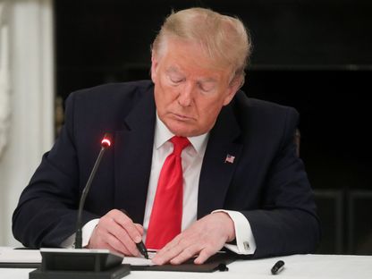 الرئيس الأميركي دونالد ترامب - REUTERS