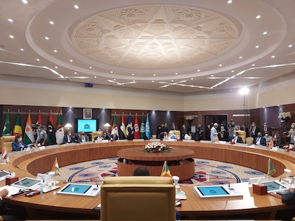 اجتماع وزراء خارجية دول جوار ليبيا في العاصمة الجزائرية، 31 أغسطس 2021 - twitter/Algeria_MFA