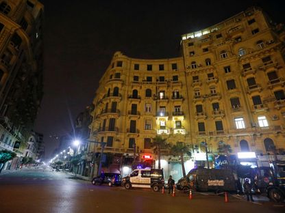 عناصر من الشرطة المصرية في القاهرة. - REUTERS