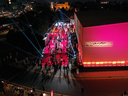 جانب من افتتاح الدورة الأولى لمهرجان البحر الأحمر السينمائي - ديسمبر 2021 - المكتب الإعلامي للمهرجان